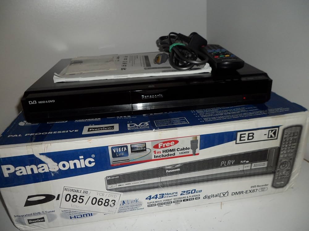 Panasonic DIGA DMR-EX250V 250GB DVDレコーダー 2006年製 VHS対応